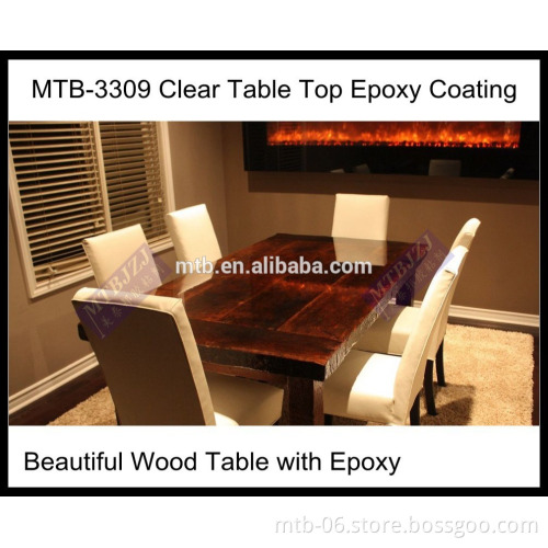Crystal Clear Table Top Epoxy Coating